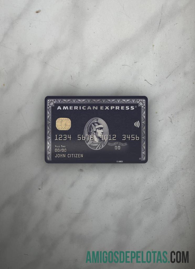 EUA JP Morgan Chase Bank AMEX Black Card Photolook Front amostra